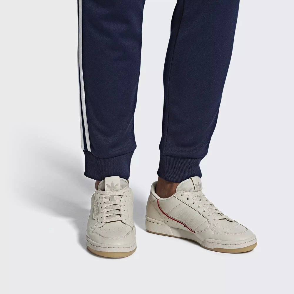 Adidas Continental 80 Tenis Beige Para Hombre (MX-37621)